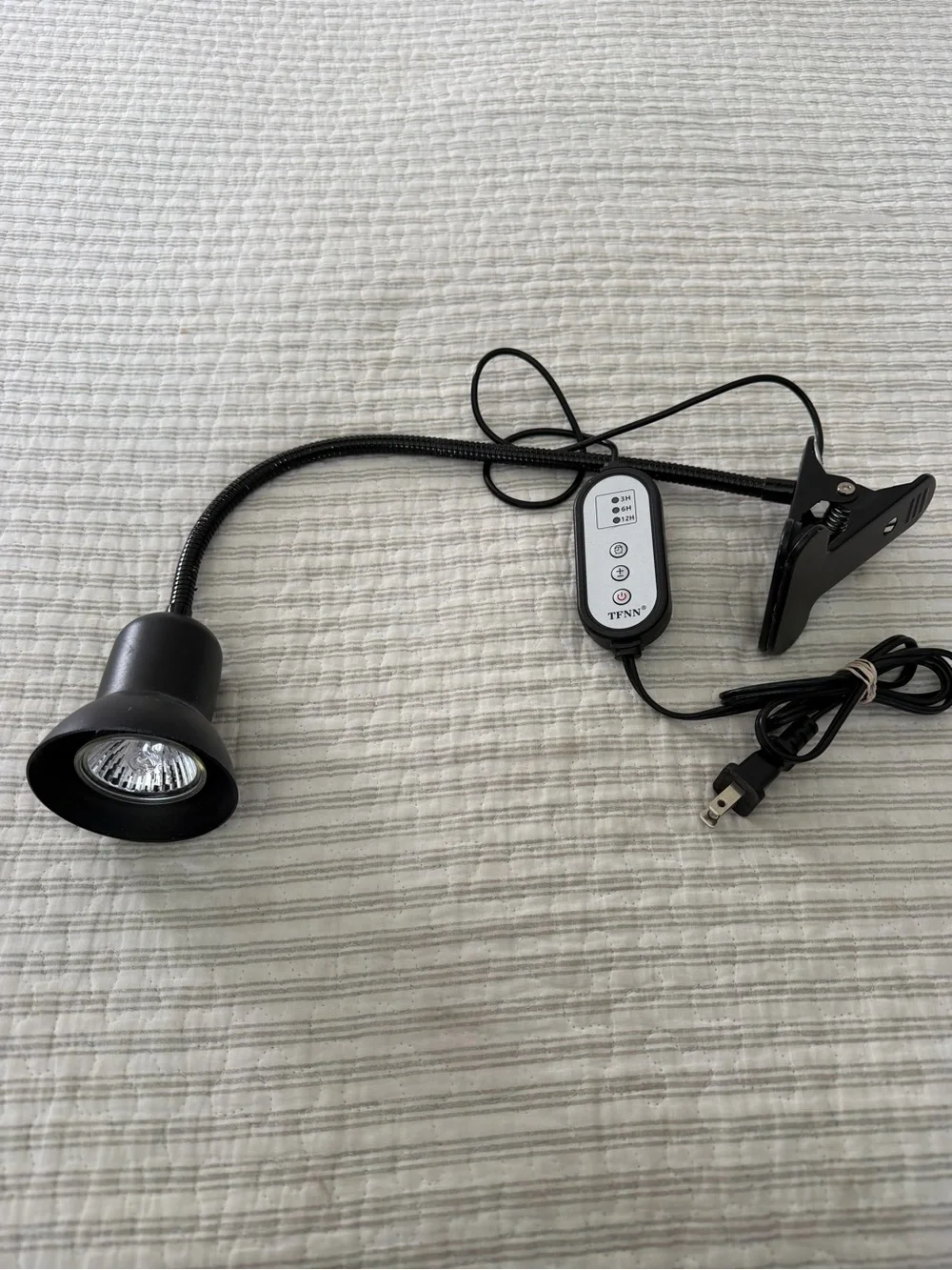 TFNN Reptile Heat Lamp with Clamp
